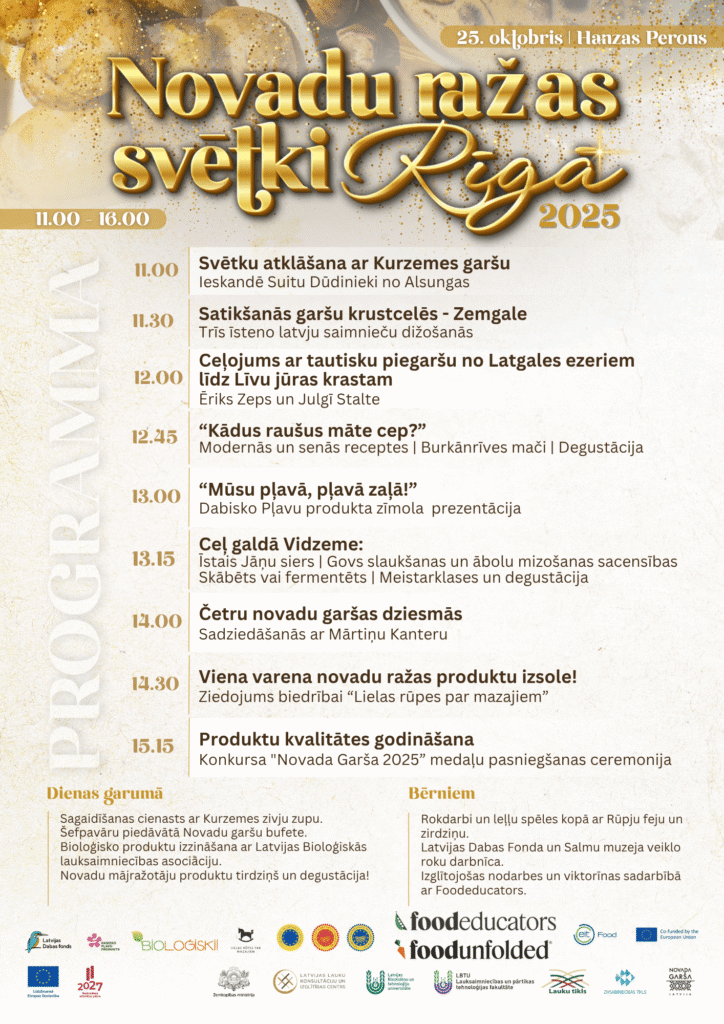 Novadu ražas svētki Rīgā - programma